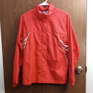 90s Adidas Red Windbreaker Jacket Size M